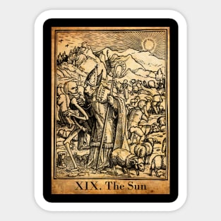 The Sun Tarot Sticker